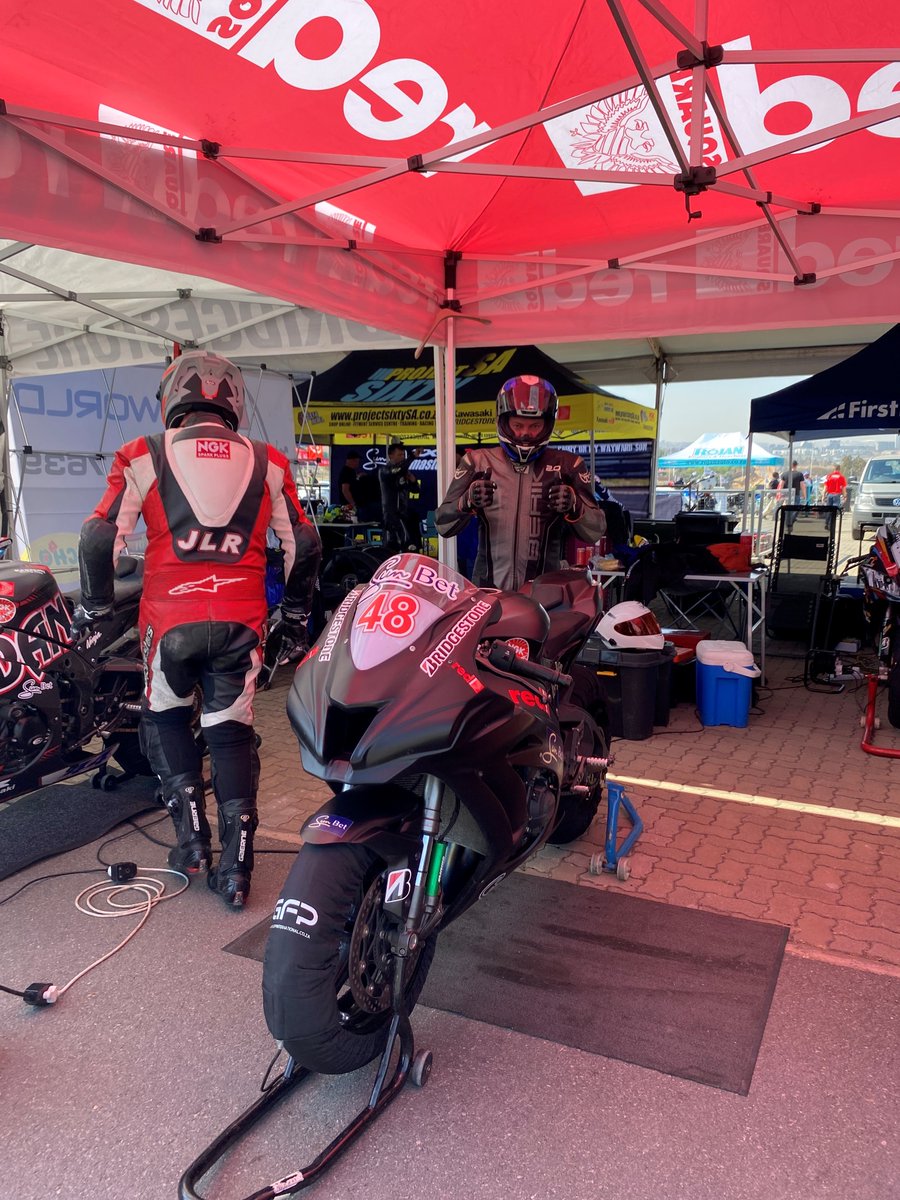 FirstTecDigital's tweet image. Congratulations Abrie Marais for clinching 3rd place in the Veterans class of the Sunbet ZX 10 Masters Cup at the Kyalami racetrack this past weekend.