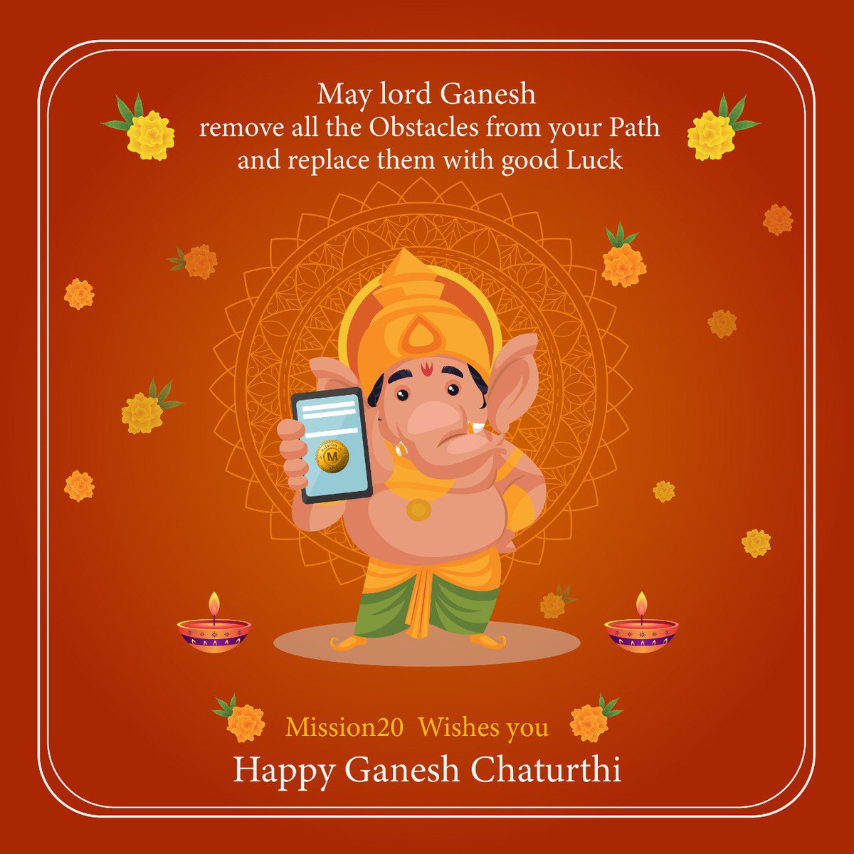 mission20_token's tweet photo. Let the blessings of Bappa shower colours of joy and happiness in our daily lives. Wishing you and your family a very happy Ganesh Chaturthi! #HappyGaneshChaturthi #mission20
-
-
#ganeshchaturthi2022 #ganeshchaturti #WarmWishes #m20coin #m20mart #Trading #Cryptocurrency https://t.co/215suW7TyD
