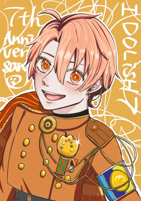 遅ればせながら7周年おめでとうございましたライブも本当に最高でした #アイナナ7周年衣装の細かい違いは見逃してくだちい 