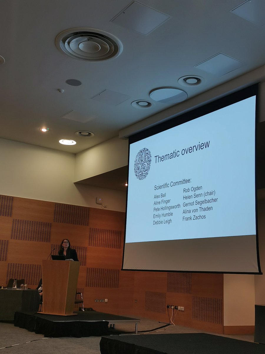 consgen22's tweet photo. Wonderful conference welcome from @RobOgden10 and @SennWildGenes 🎉

Can't wait to hear all the amazing research being presented at #ConsGen22 😊 https://t.co/MROGaOSnLM