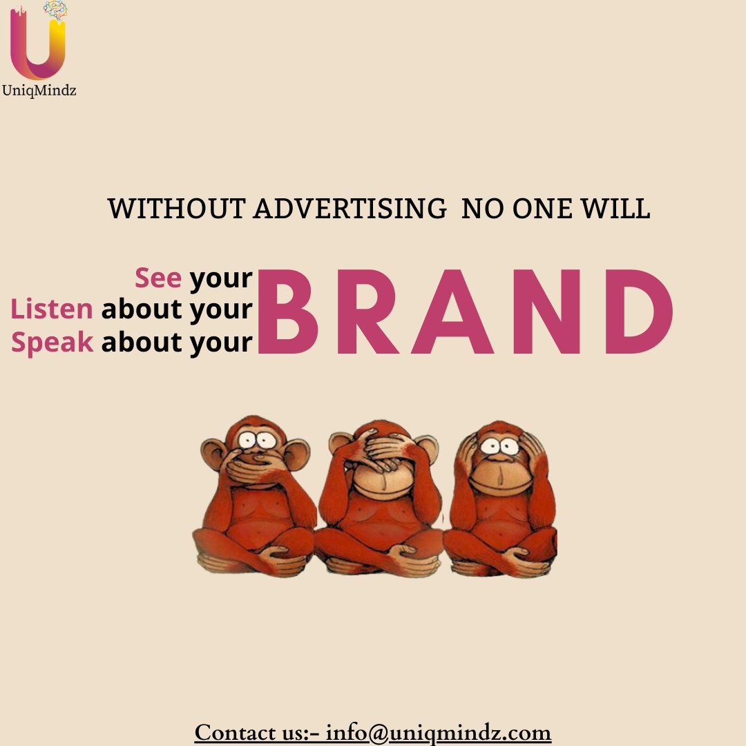 UniqMindz's tweet photo. While organic posting and marketing are suitable for your pocket, you must try paid marketing to reach a bigger audience and close conversion leads. So get the most results out of your money with us.
#branding #brand #advertising #adsearch #marketing #marketingdigital #digital https://t.co/k1KQA3BDB1