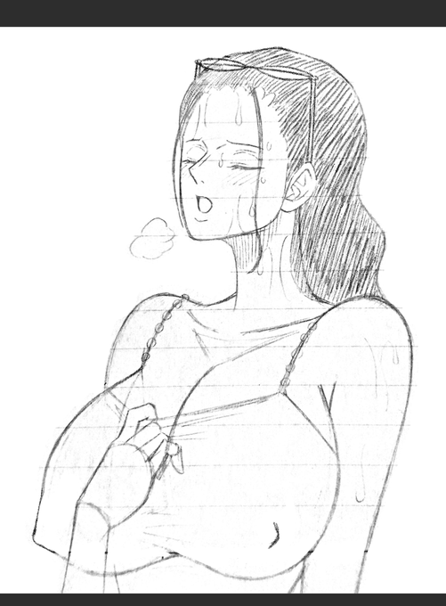 #今月描いた絵を晒す
おっぱいおっぱい! 