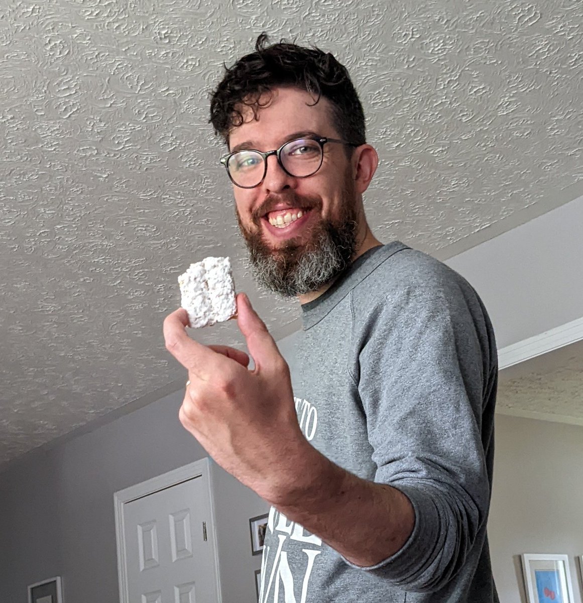 congratulations, you've been blessed by the quadruple mini wheat