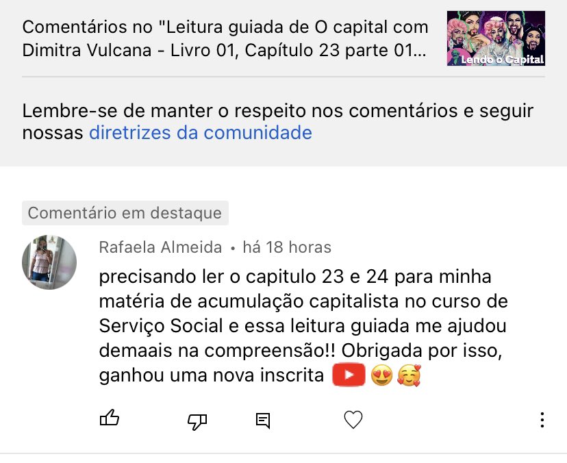 Tem dia que é gostoso demais produzir conteúdo também