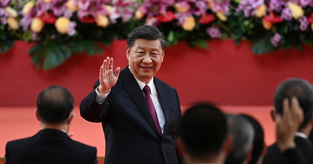 Reuters's tweet photo. China to hold 20th Communist Party congress from Oct. 16 https://t.co/vpU53KR14f https://t.co/i3uHuaIygP