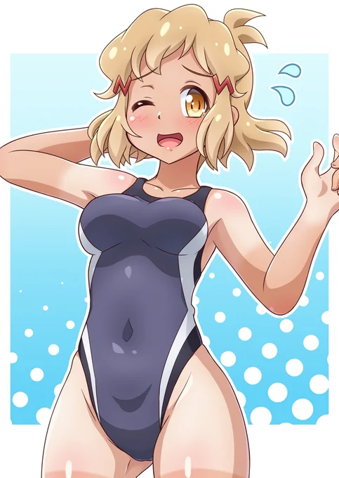 夏も終わりなので日焼けビッキーご用意しました#シンフォギア 