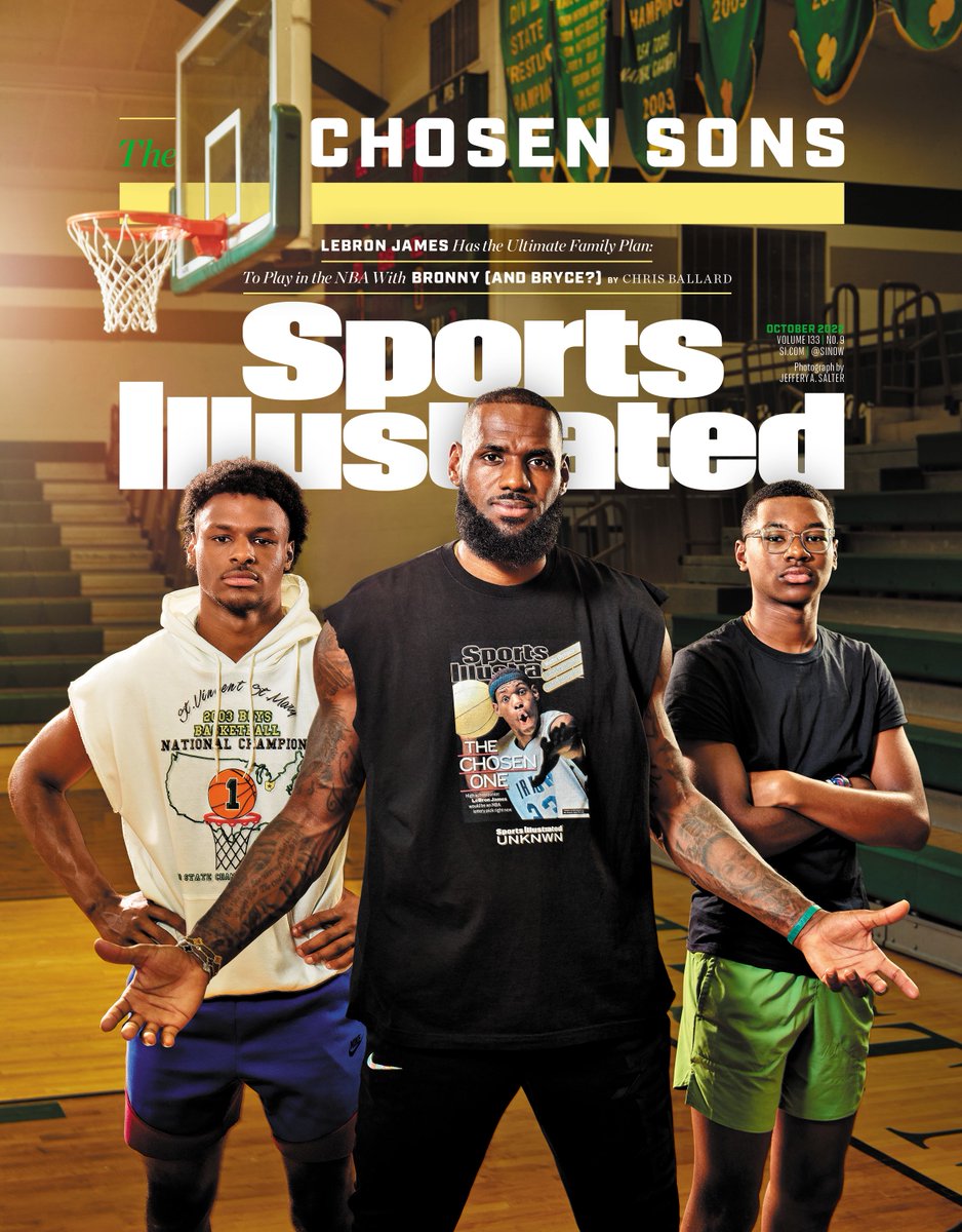 LeBron James wants to play with his sons, Bronny and Bryce, in the NBA. Got a problem with that?

<a href="/KingJames/">LeBron James</a> opens up to <a href="/Chris_Ballard33/">Chris Ballard</a> about his grand plan in this month’s SI cover story trib.al/0vQ1HlX