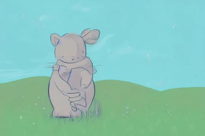 こちらはご友人  に絵を託して錬成してもらったモッコメリアンです!時が経つごとに親しみが湧いてきます。面白すぎるでしょ自分でもやりたいーっ(最初の設定で戸惑ってます) 
