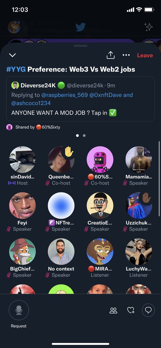 mirabel_xx's tweet photo. Learnt so much from this @operationSIN @ProjectYinYang space💯S/O to @0xnftDave @raspberries_569 @ashcoco1234 @SirToshee @LuchyWayne @KingOfBoys999 and everyone who got to share some of their knowledge❤️🔥 #SINNER #AFRISIN #YYG #YY4L https://t.co/KZgeHCDsvZ