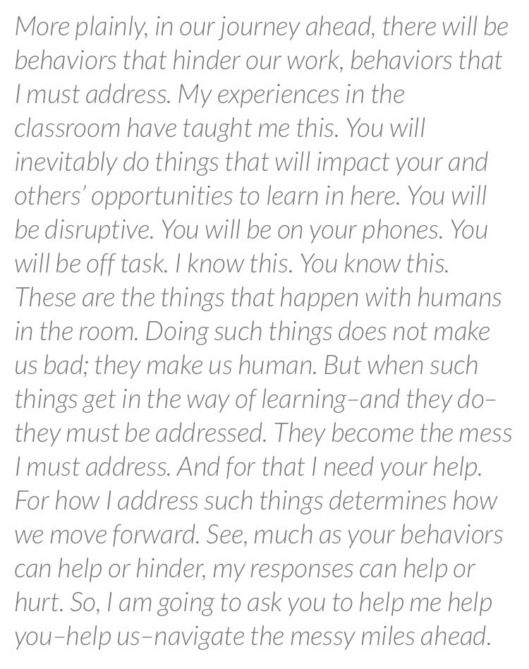 Once upon a classroom, I thought behaviors were where we parted (diverged). How could they defy me?

Now, I see they’re where we meet (converge). How can I help them?

Behavior as communication is only part of the equation. My response is the other. 

Behavior is a conversation.
