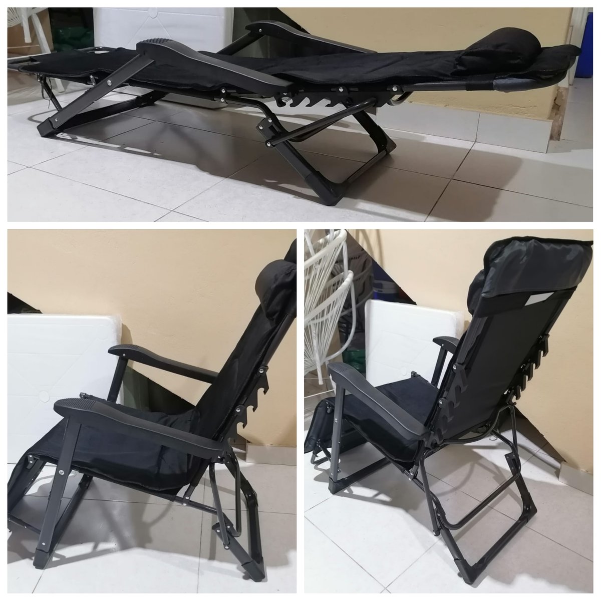 disalve10's tweet photo. Silla tipo reposera, ideal para tomar sol o para uso hospitalario. 450.000 Gs. Tenemos servicio de delivery con costo extra dependiendo a la zona 🚚 WhatsApp 0971388888 - 0981492288 - 0981434436 https://t.co/XXwTqfiO8P