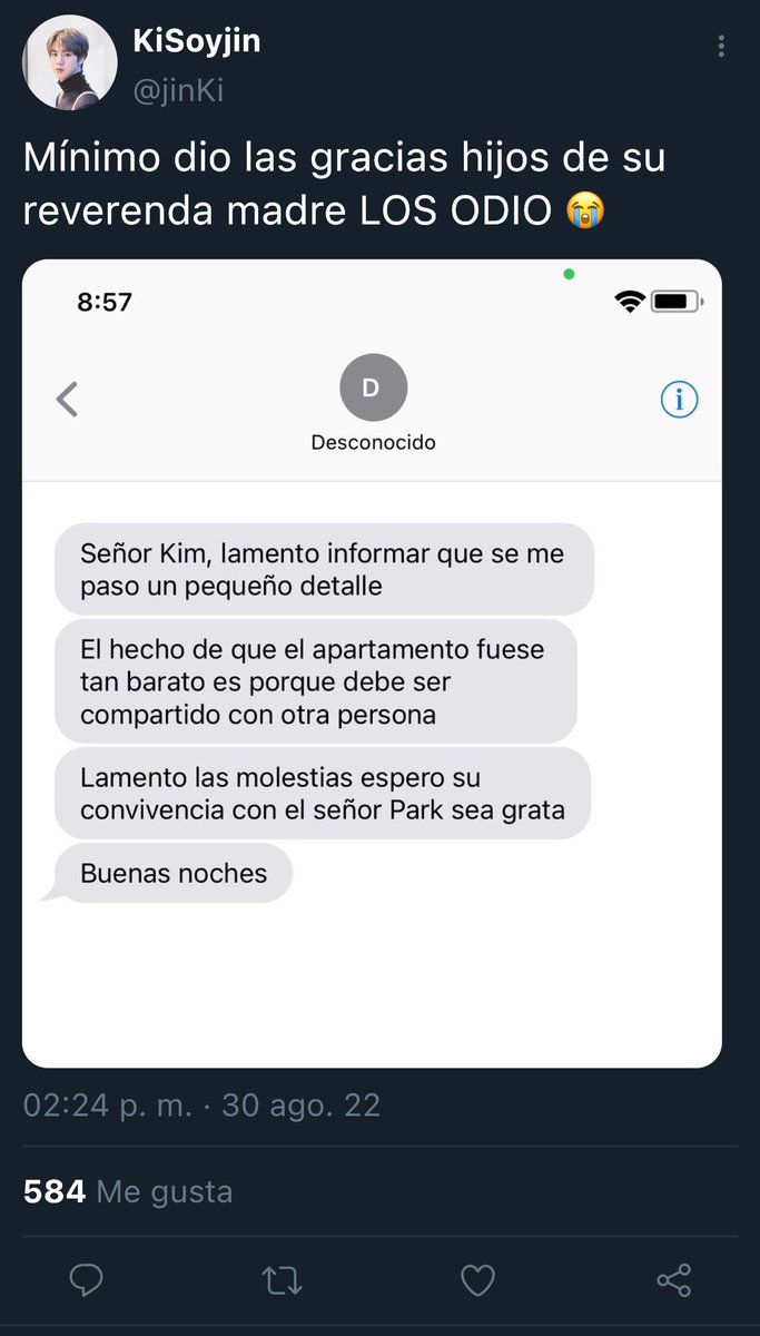 ddaengsag's tweet photo. —004
#Doyouneedme #kookminau
Las buenas noches* me equivoque perdón 😭 https://t.co/QpZQ7JGpgi