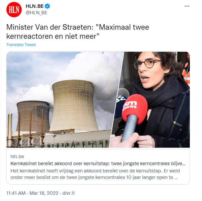 mboudry's tweet image. De "four stages of grief", @Groen-versie:
- "De kernuitstap ligt vast, verlenging is onmogelijk"
- "We gaan voor volledige kernuitstap, verlenging is niet aan de orde"
- "OK, een kleine verlenging dan, omdat het ECHT niet anders kan"
- "De verlenging kwam er op ons initiatief!"💪