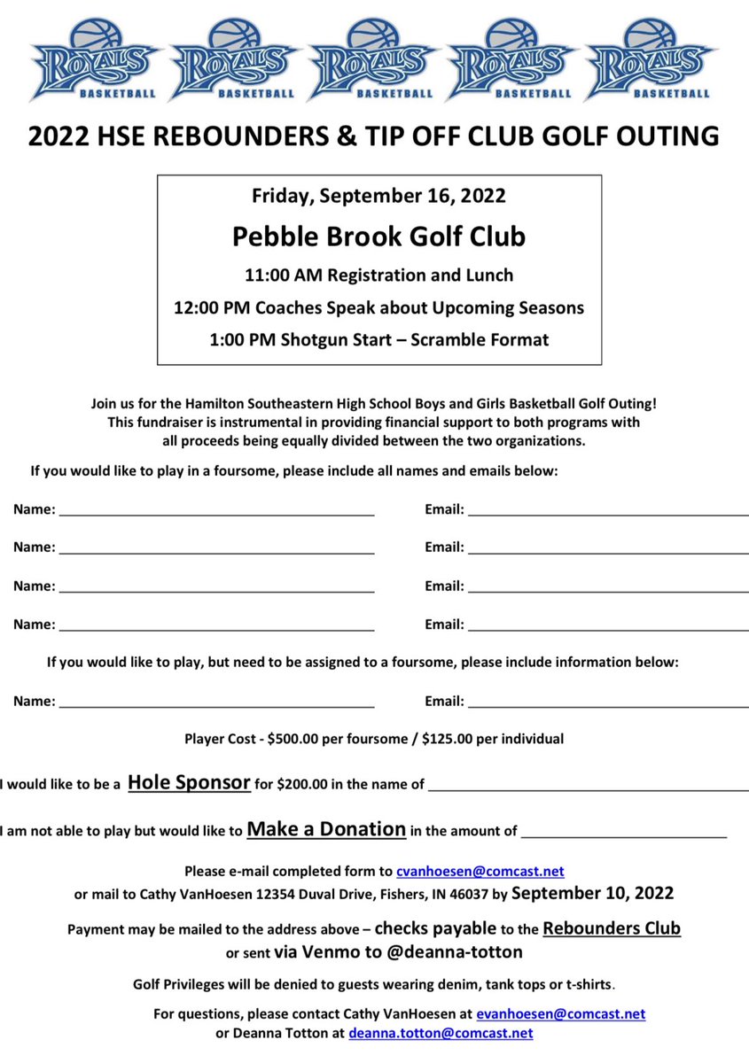 We need your support!!!! Please consider participating or donating!! Donations are tax deductible and will go towards <a href="/HSEGirlsBball/">HSE Girls Basketball</a> &amp; <a href="/HSEBasketball/">HSE Royals Basketball</a> 🏀