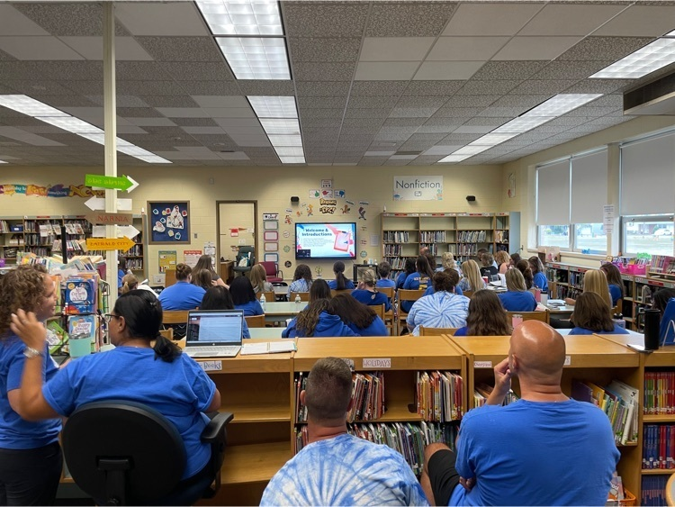 JAdamsSchool's tweet photo. Watching convocation @JAdamsSchool  and getting ready for the start of school. #truenorthbrunswick #yayja #gojaguars https://t.co/Bqv8jXngCr
