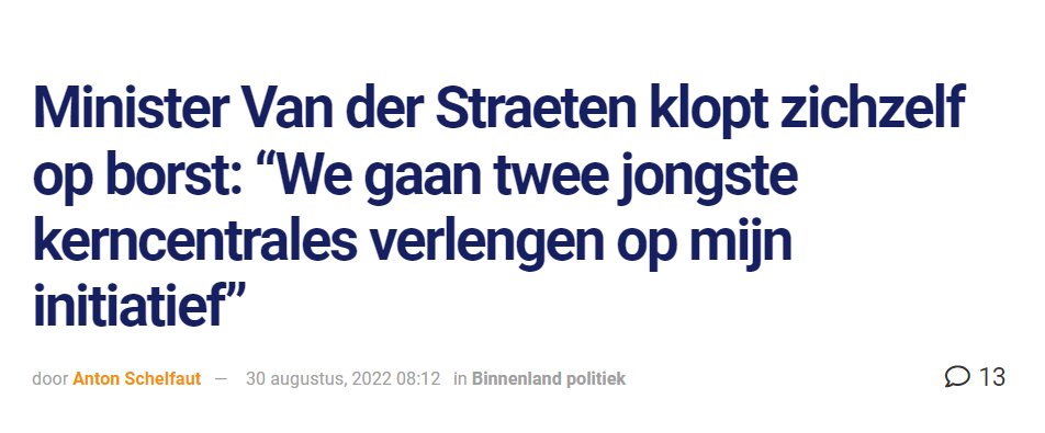 mboudry's tweet image. De "four stages of grief", @Groen-versie:
- "De kernuitstap ligt vast, verlenging is onmogelijk"
- "We gaan voor volledige kernuitstap, verlenging is niet aan de orde"
- "OK, een kleine verlenging dan, omdat het ECHT niet anders kan"
- "De verlenging kwam er op ons initiatief!"💪