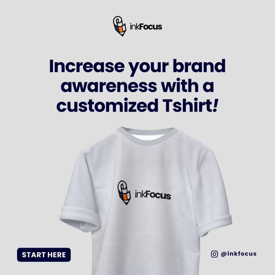 inkfocusng's tweet photo. T-shirts are one of the most effective ways to market your brand and stay in the minds of your customers.
Branded with your logo and or brand message.

Call/Whatsapp: 0806 196 6416
Follow us @inkfocusng

#InkFocus #tshirtprinting #smallbusiness #sme  #naijastartups #startups https://t.co/oSUH15Hdek