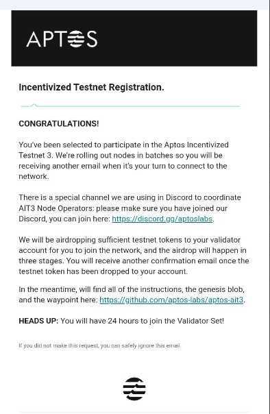 SolCommunityy's tweet photo. GUYS🚀
@AptosLabs AIT3 results sent to your email. Let's check it now!👇👇👇
Remember the important key date of AIT3🔥
How are your results? Good luck everyone!
#Aptos #AptosEcosystem #AIT3 #web3 https://t.co/pjNzahATas