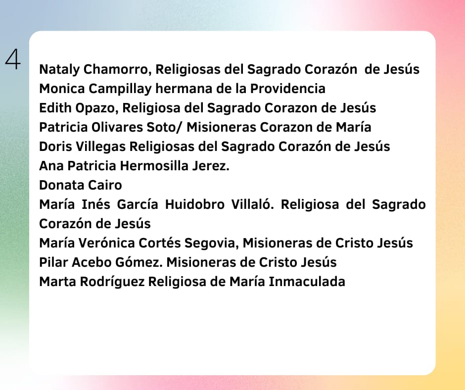 Valientes y consecuentes con el Evangelio!! En Chile #Religiosas de diferentes Congregaciones sacan declaración en Apoyo de las Carmelitas de #SanJosédeMaipo a costa de ser perseguidas por la Jerarquía #Apruebo #Carmelitasdescalzas  #CambiemosLaHistoria   #Yonocambiomivoto