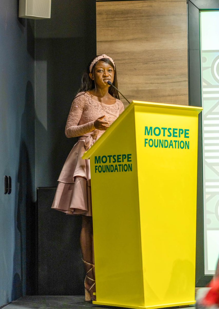 MotsepeFoundtn's tweet photo. If you want to become a CEO, start your own company – Dr Precious Moloi-Motsepe

Congratulations to the Golden Circle finalists Ian Mangenga, the Founder of Digital Girl Africa; Apiwe Hotele, Founder of Enlighten Edu; and Lindelwa Mahlalela, Founder of LeeConnect. https://t.co/x9PSyIYZPu