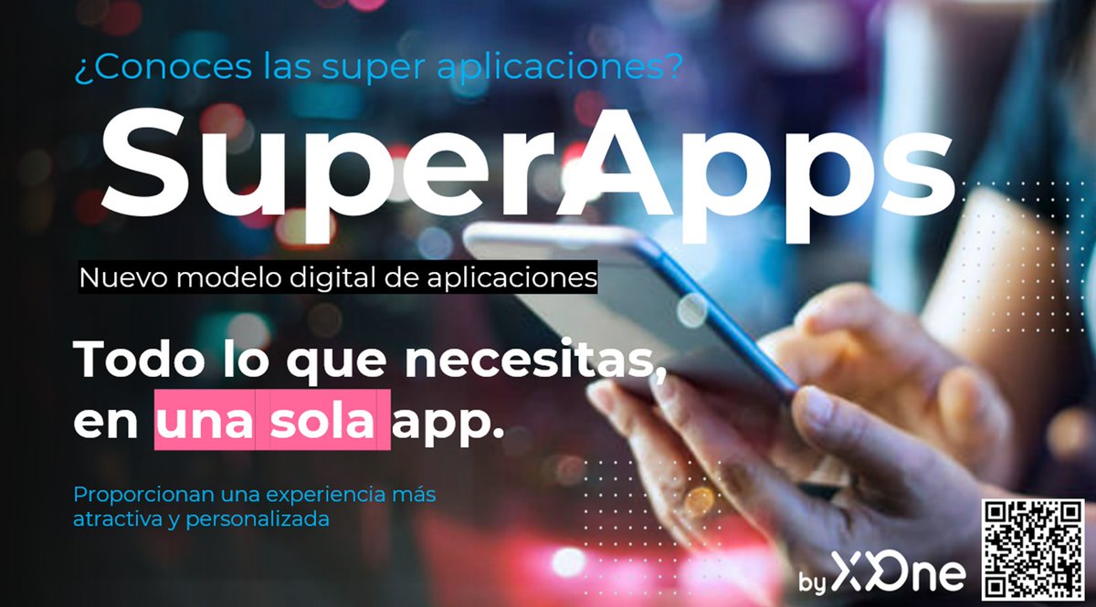 XOneFactory's tweet photo. Las super aplicaciones ofrecen una experiencia más atractiva a los usuarios. Las empresas ya están adoptando este tipo de apps para obtener una ventaja competitiva. Permiten crear experiencias de usuario personalizadas seleccionando e instalando las miniaplicaciones que elijas. https://t.co/8mygFTklc7