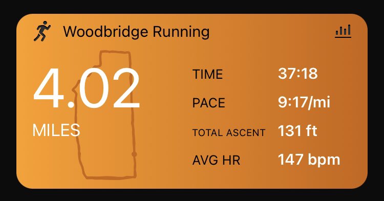 basdevoogd's tweet photo. @BballWarehous Day 30, 4-mile run #nodaysoff https://t.co/1b1gwJ97va