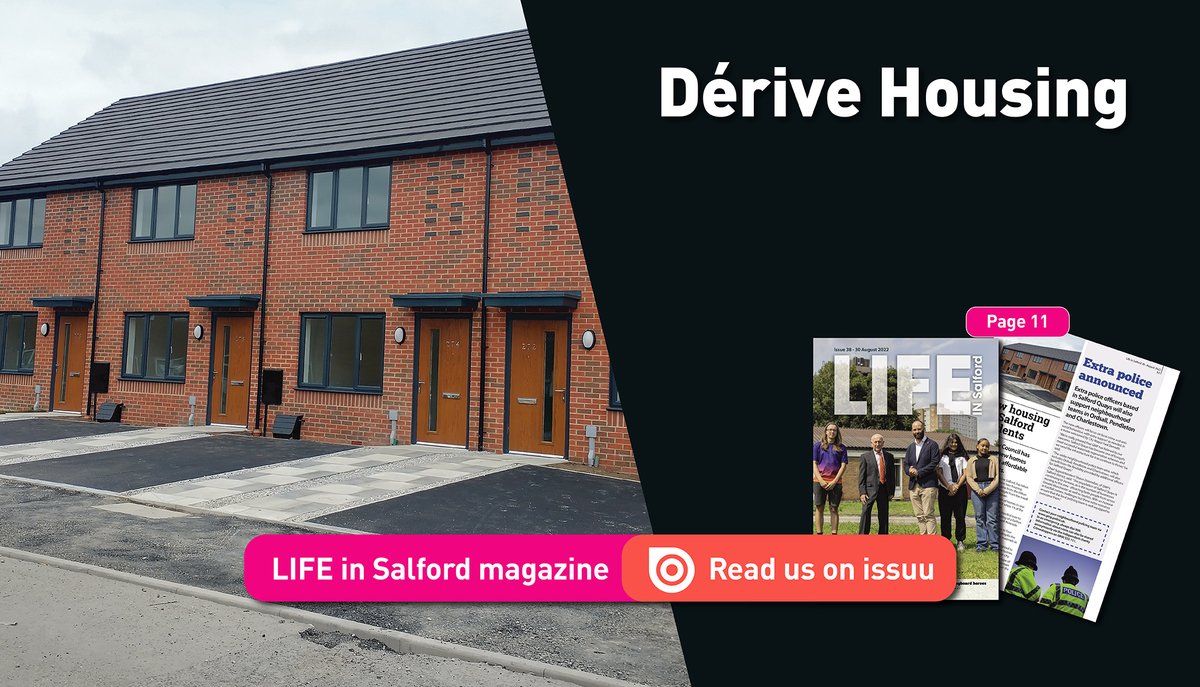 Another 28 affordable homes handed over, with another 26 to come by the end of March 2023. Read all about it in the latest issue of Digital Life in Salford which is packed with information about our great city. issuu.com/salfordcouncil…