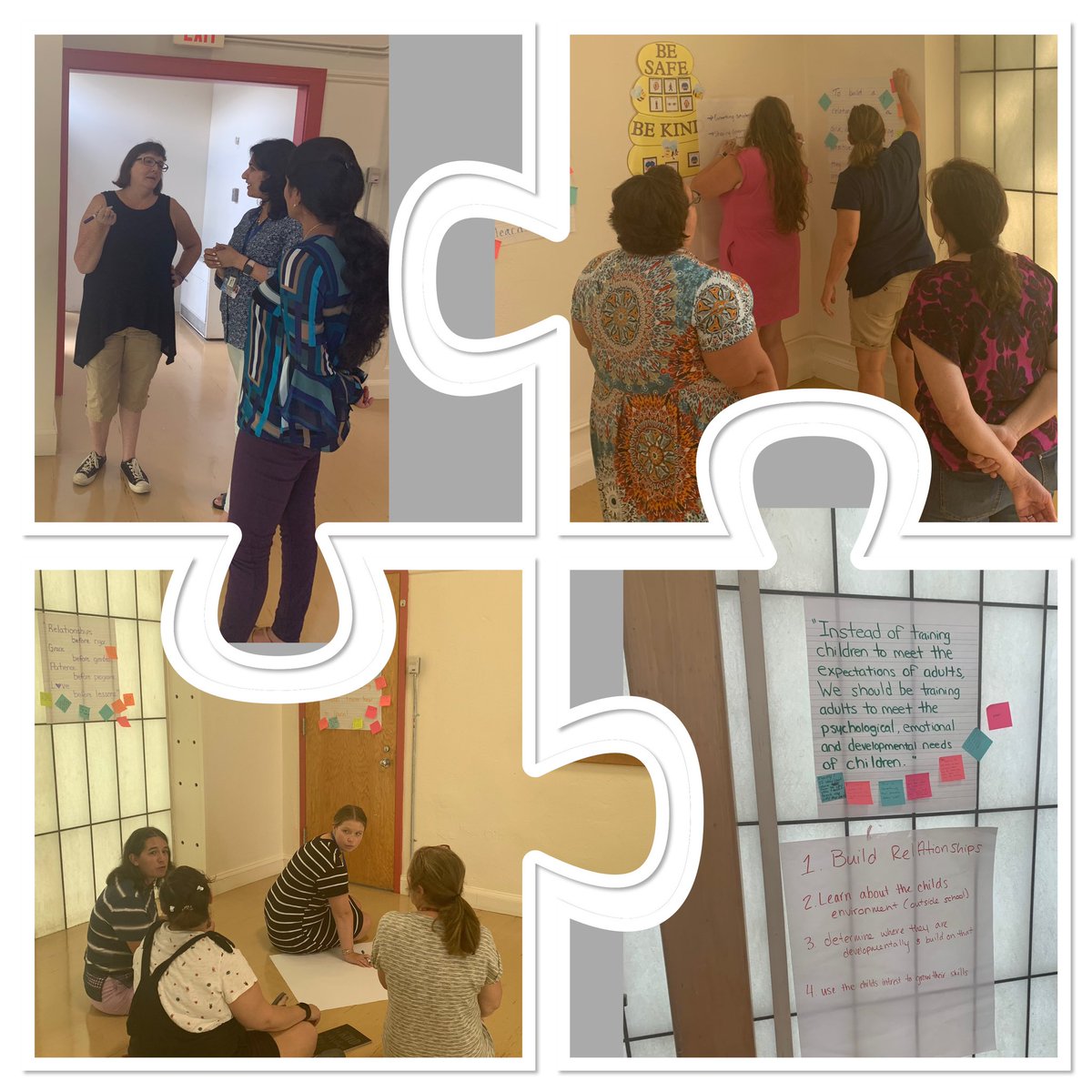 PreKClockers's tweet image. The  #PittCrew is back together talking about teaching and learning in preschool! #backtoschool