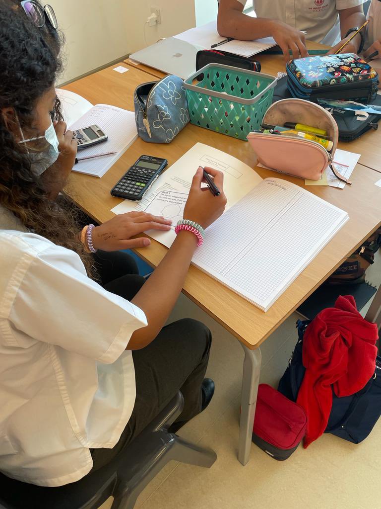 ECDubai_Maths's tweet photo. What a fun way to start Year 11 with a GCSE higher problem solving relay from @mathsbox1! Great prep for the #DubaiMathsSuperLeague2022 @DESCmaths can we look forward to the return of it this year? π #mathschat #challenge #collabuae #mathsbox #teamwork https://t.co/aSuBeL2Vj8