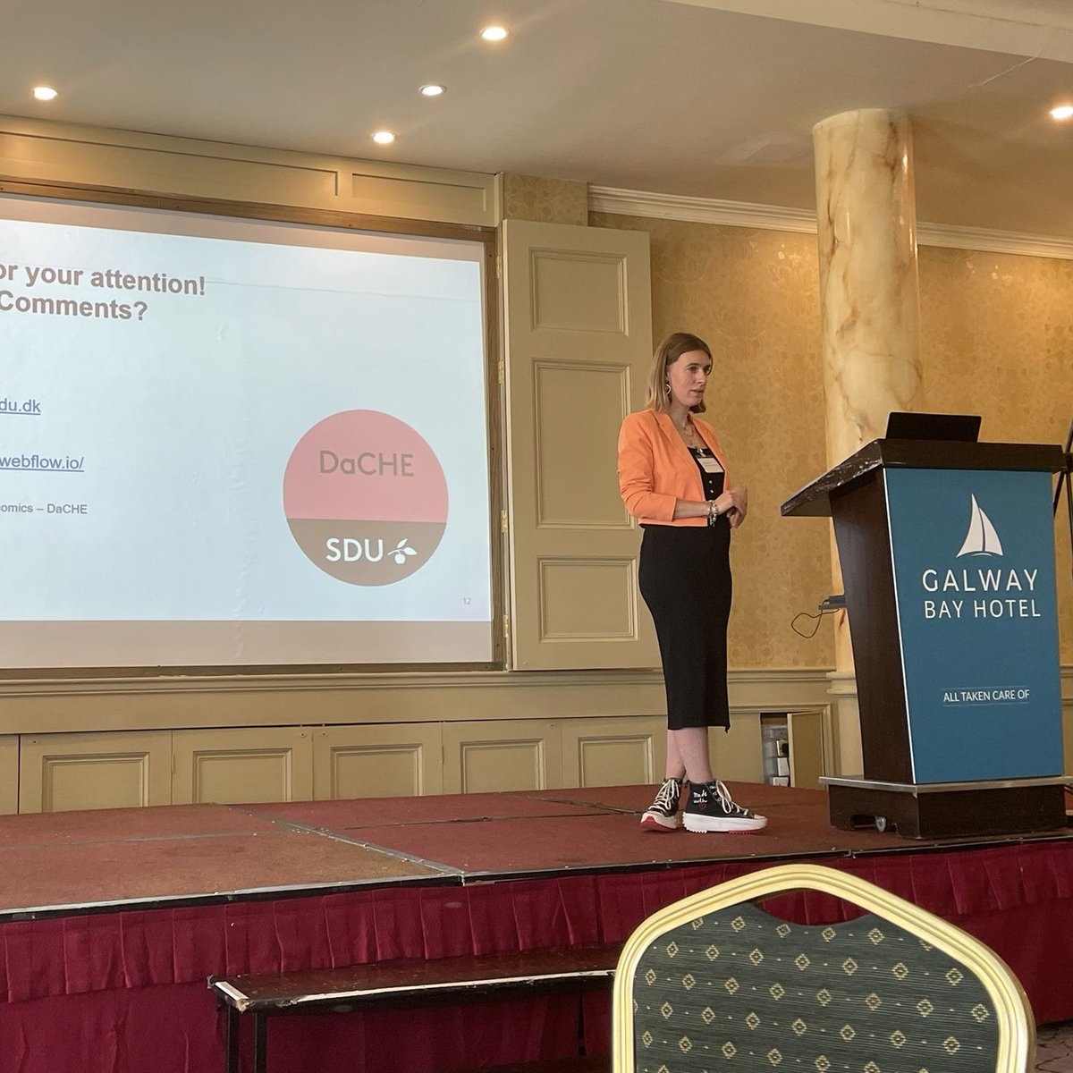 Today, I had the opportunity to present my working paper on the inclusion of environment-related concerns in applied economic evaluation of healthcare products at the <a href="/EuHEA/">EuHEA</a> PhD Conference in <a href="/GalwayBayHotel/">Galway Bay Hotel</a>. Thank you to all the participants for their useful comments!