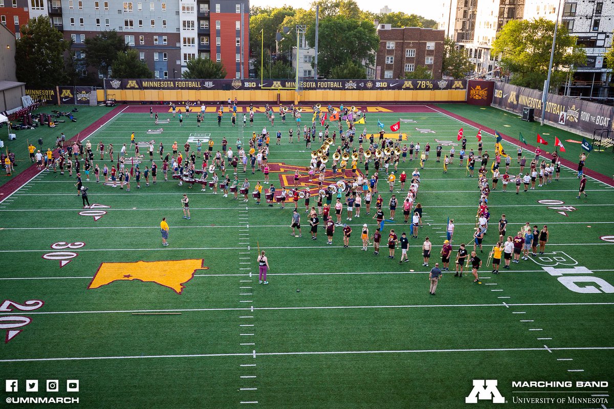 UMN Marching Band tweet media