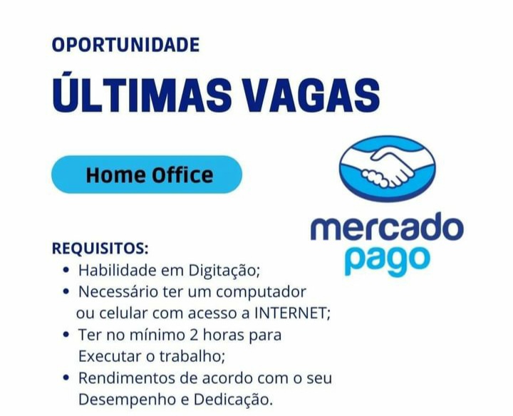 ⚠️ ÚLTIMAS VAGAS
Trabalhe em sua casa usando seu celular.
Saiba como no site: bit.ly/AndersonEmpree…
#homeoffice #Trabalho #Vagas #Online