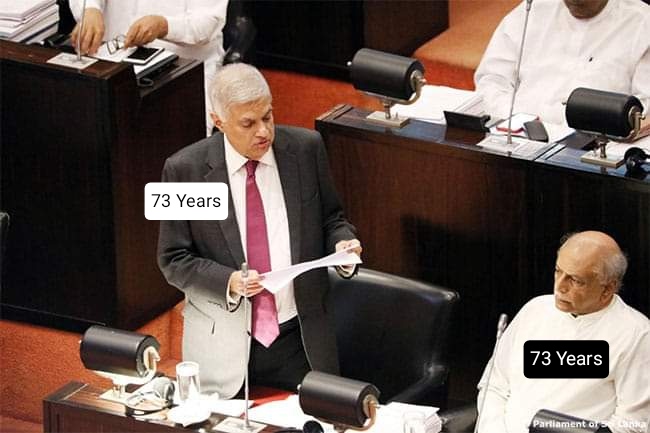 Welikumbura's tweet photo. Everyone above 60 years must retire.
🤦🏾‍♂️

#lka #SriLanka #GoHomeRanil #SriLankaCrisis #hypocrite https://t.co/WRbvHQtoVY