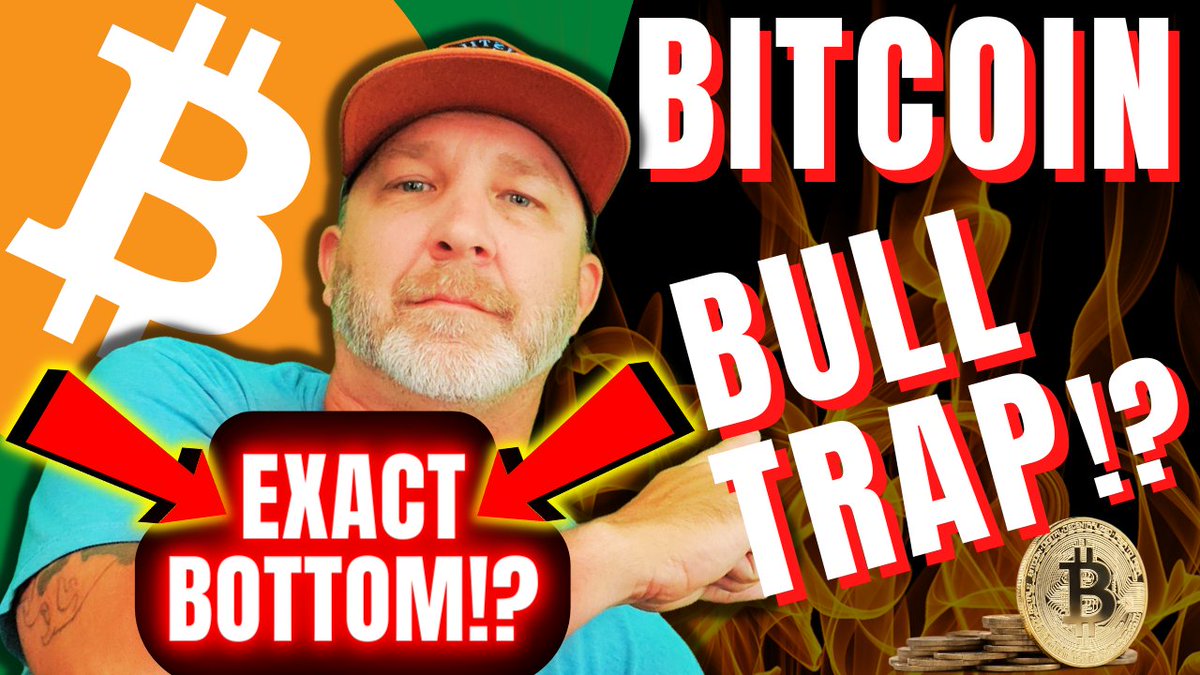 CryptoSavy1's tweet photo. RETWEET!!!! WHEN BOTTOM?
CAUTION!!... #Bitcoin Bull Trap!!??
Good Morning and here is your daily UPDATE!!
DETAILED #BTC BOTTOM TIME FRAME! end of video!
#BUBBLEPOPPATTERN Watch here๐๐
๐๐ https://t.co/W5SFym4dvE ๐๐ https://t.co/SpqjvJoFWs