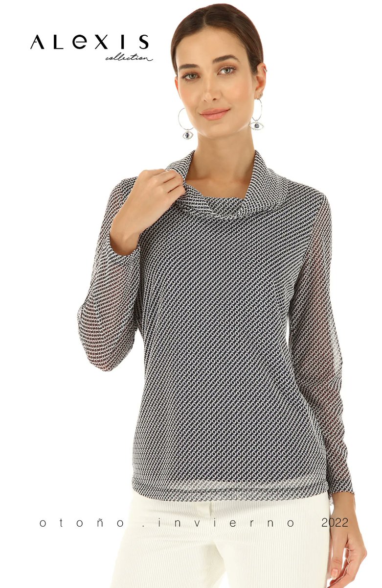 AlexisModa's tweet photo. Blusa con textura y transparencia, un item imperdible para esta temporada! #SoyAlexis #MujerAlexis #LookAlexis #avancesOtoño2022 #Blusas #DiseñoMexicano #Estilo #Moda #AlexisColletion https://t.co/SXcL7eg5ai