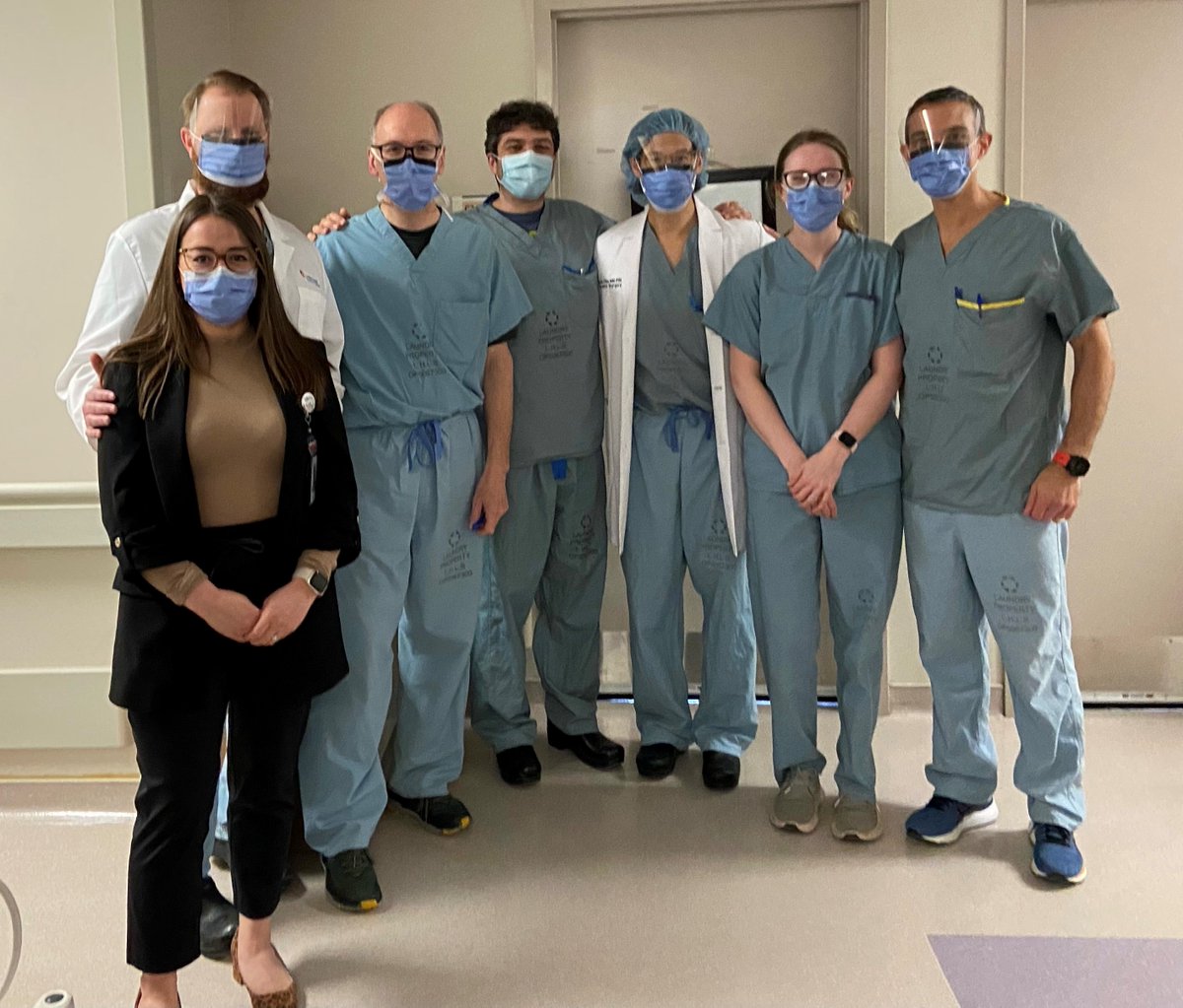 BSCCardiology's tweet photo. Congrats to Dr. @RodrigoBagur and Dr. @MichaelMwachu and the #TAVR team at @LHSCCanada for completing the first commercial ACURATE neo2™ Implants in Canada! All three cases achieved successful commissural alignment with no conduction disturbances. #DESIGNEDFORALIFETIME https://t.co/0dDAKI9yYq