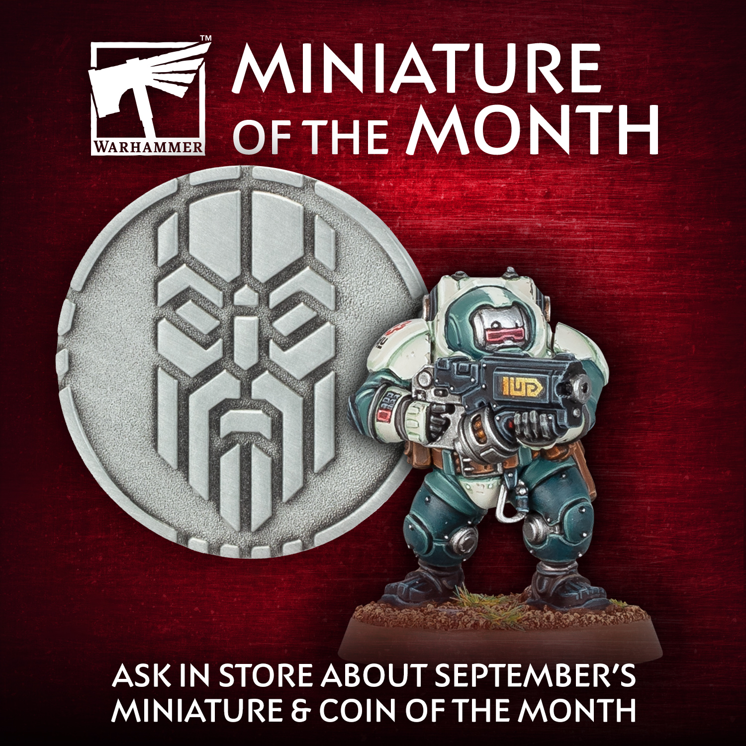 Join the Leagues of Votann With September's Coin and Miniature of the Month  - Warhammer Community