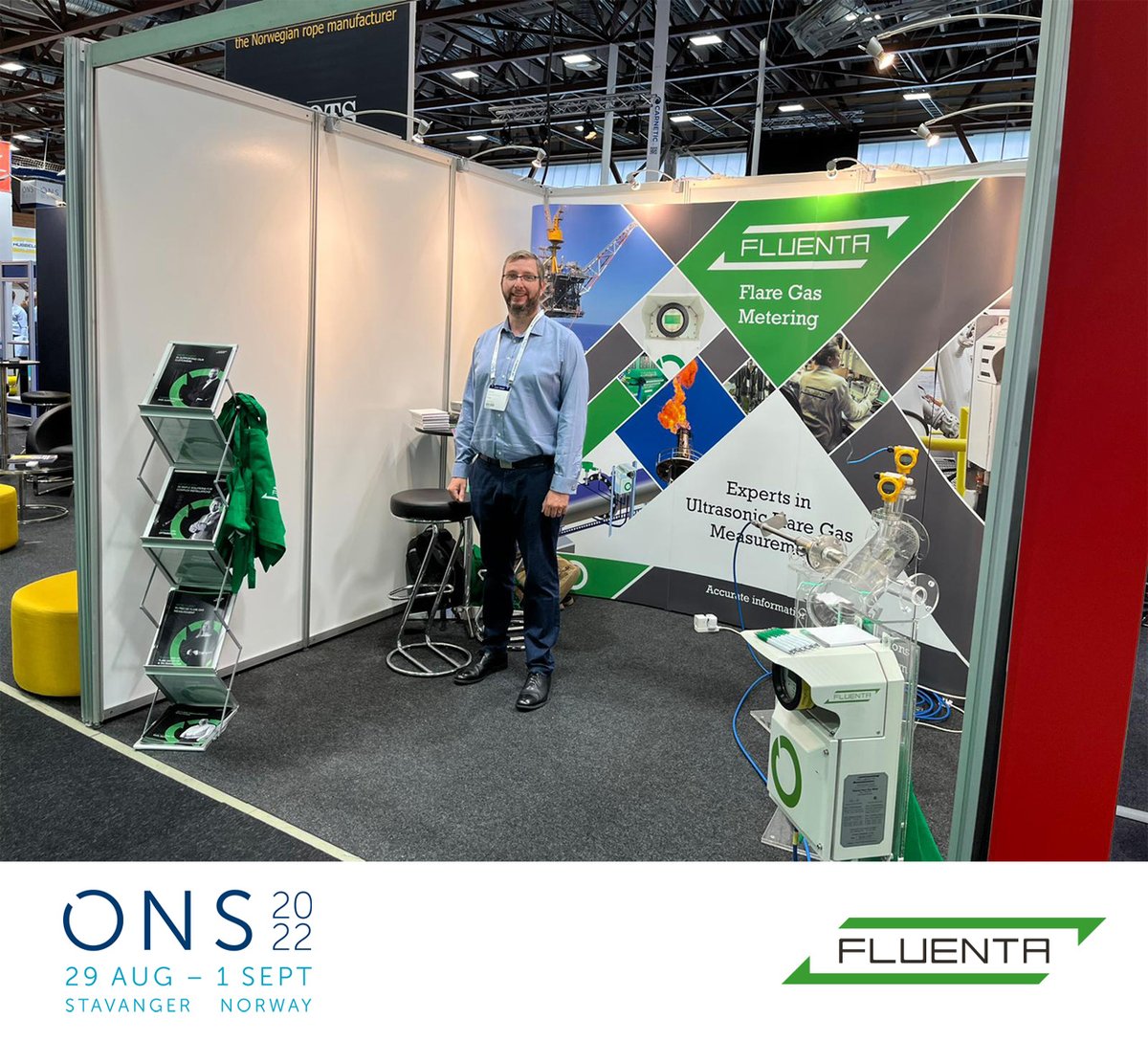 fluentasols's tweet photo. We're pleased to showcase our technologies at the ONS show in Stavanger, Norway featuring speakers such as Ukraine's president Volodymyr Zelensky, Elon Musk, and Norwegian PM Jonas Gahr Støre discussing the future of the energy industry.

We're in booth 2172, come and see us. https://t.co/bnikNN4ojD