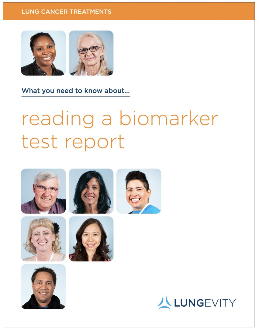 #Biomarker results can be confusing & difficult to understand for patients & their families. Check out the new @LUNGevity “Reading a Biomarker Testing Report” created in partnership with @ACCCBuzz @AMPath @IASLC & @APSHOorg for help. #LCSM tinyurl.com/2nxx87rh