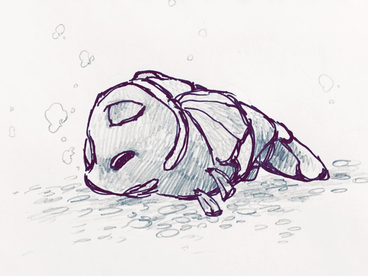 「めちゃくちゃ魚にガチだった #最近フォローした方は知らない過去絵を晒す 」|りぷおのイラスト