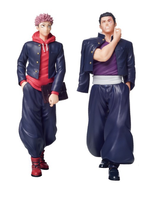 呪術廻戦』より「ユウジとアオイフィギュア」が登場♪ 衣装のシワなど 