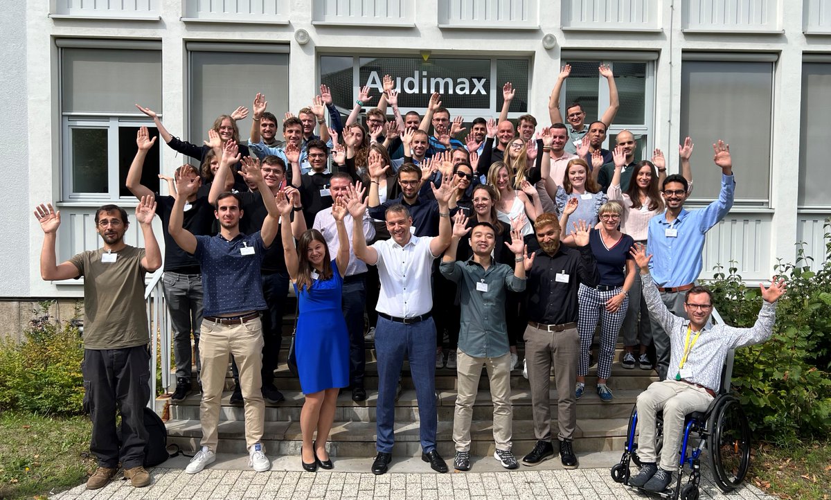 FraunhoferIWS's tweet photo. Over 40 young scientists are gathering in Dresden to participate in the 11th Summer School by @FraunhoferIWS &amp; @tudresden_de. We are happy to welcome all participants. You missed it? Next year’s Summer School is waiting for you. #lightatwork @AndresLasagni #fraunhofer https://t.co/x7wT97VTVq