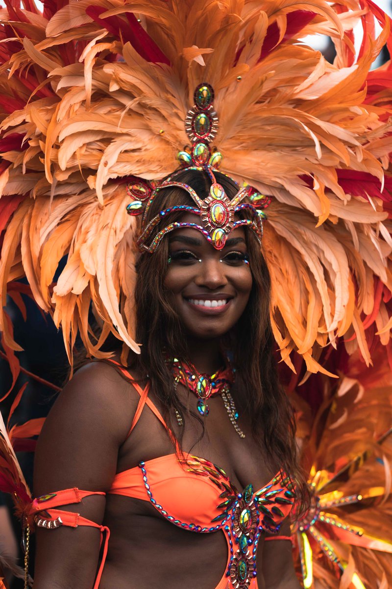 HUCKmagazine's tweet photo. “I’ve missed the costumes, the vibes, the energy… everything.”

Joyous photos of Notting Hill Carnival 2022. See more here: https://t.co/ZaCqEHWTki

📸@Humothy https://t.co/slnjz2sbqR