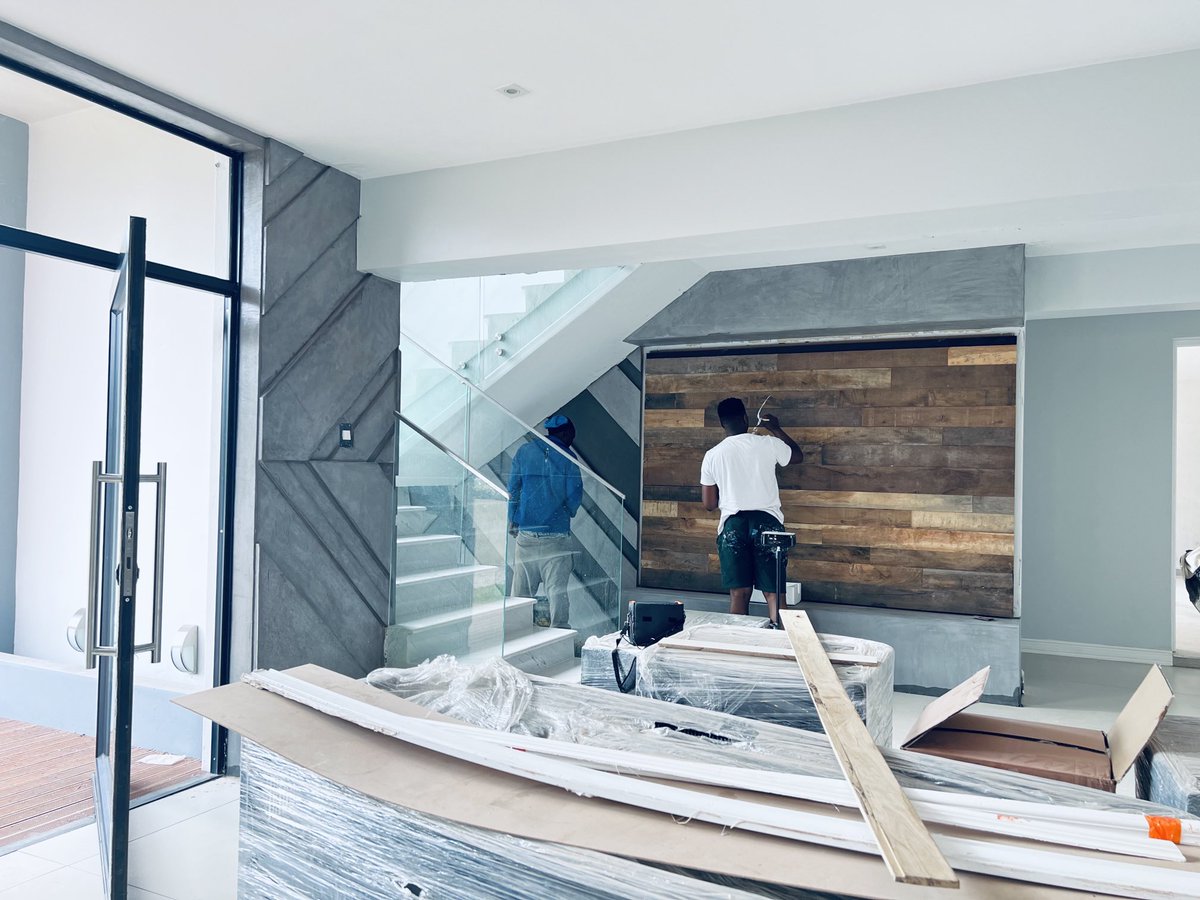 LekauSehoana's tweet photo. Mr “You don’t know me Yet” ⁦@ennockmartZA⁩ pimping my mom’s Wine Celar…

I can’t wait to hand over this House to her. What a Journey https://t.co/WEpfqA1NIf