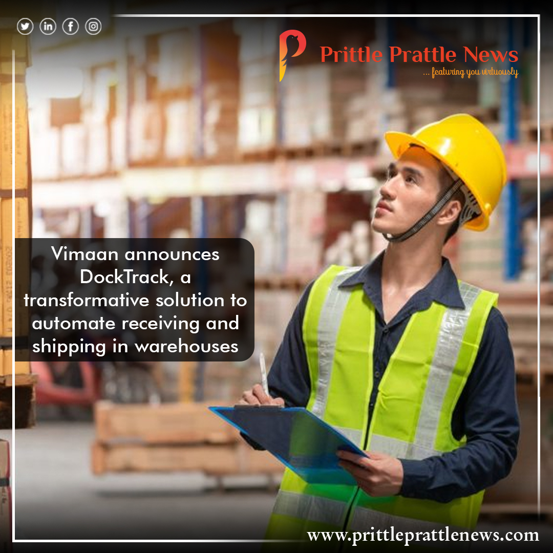 prittle_prattle's tweet photo. Vimaan announces DockTrack, a transformative solution to automate receiving and shipping in warehouses.
#vimaan #docktrack #transformation #warehouses #receiving #shipping #solution #business

https://t.co/CGHNBjOJoC https://t.co/LuR46GAoUy