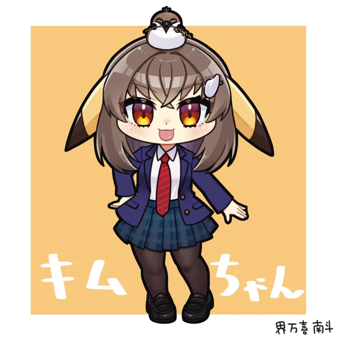 みてみてみて!!!!お友達が企画で描いてくれたの!かわいい! 