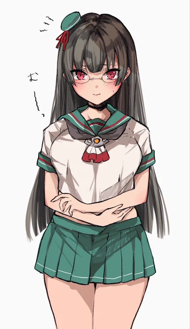 ムスッと鳥海さん(再掲) 