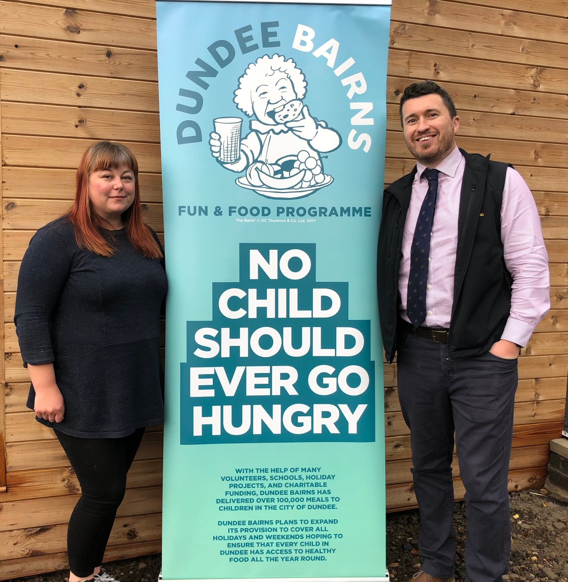 We were proud to nominate @DundeeBairns to receive £6,379 from the @nfum Agency Giving Fund. Genna from DB updated us on their community projects and the incredible 37,000 meals served to children across #Dundee during the school holidays - this had doubled from last year.
