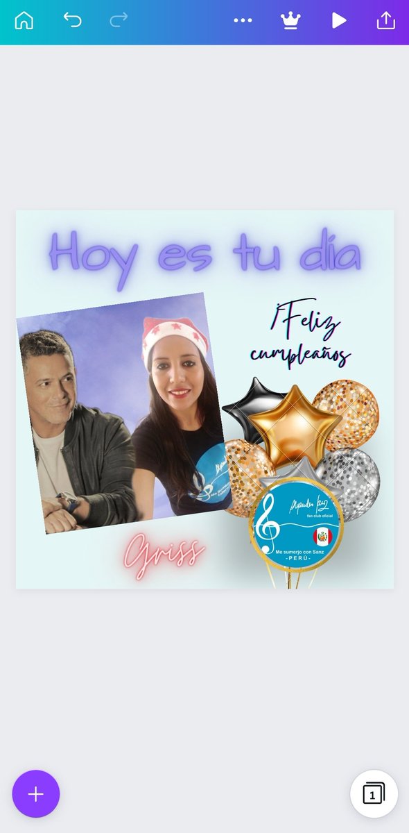 mesumerjo_peru's tweet photo. Hoy está dando una vuelta al sol nuestra querida amiga @griss_isabel 🎉🎂🥳 que tengas un maravilloso día 🤗
@AlejandroSanz únete a la celebración 🙏 déjale un saludito a Griss la harías muy feliz 😉😊
#alejandrosanz #fams #FelizCumpleanos #Sumerjidos  #mesumerjoperu https://t.co/7c3CHktXo9