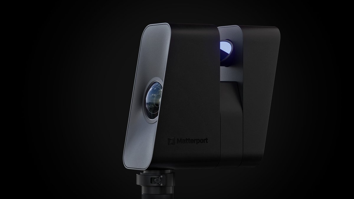 Matterport's tweet photo. We're proud to introduce the all-new Matterport Pro3 with revolutionary new updates to our industry-leading #DigitalTwin platform to enable advanced collaboration while delivering cost savings and revenue growth for organizations of all sizes: https://t.co/IFm8icG9hd https://t.co/moT4O4Ty2c